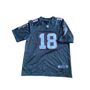 Nike NFL Atlanta Falcons Ridley #18 Black Jersey Size L